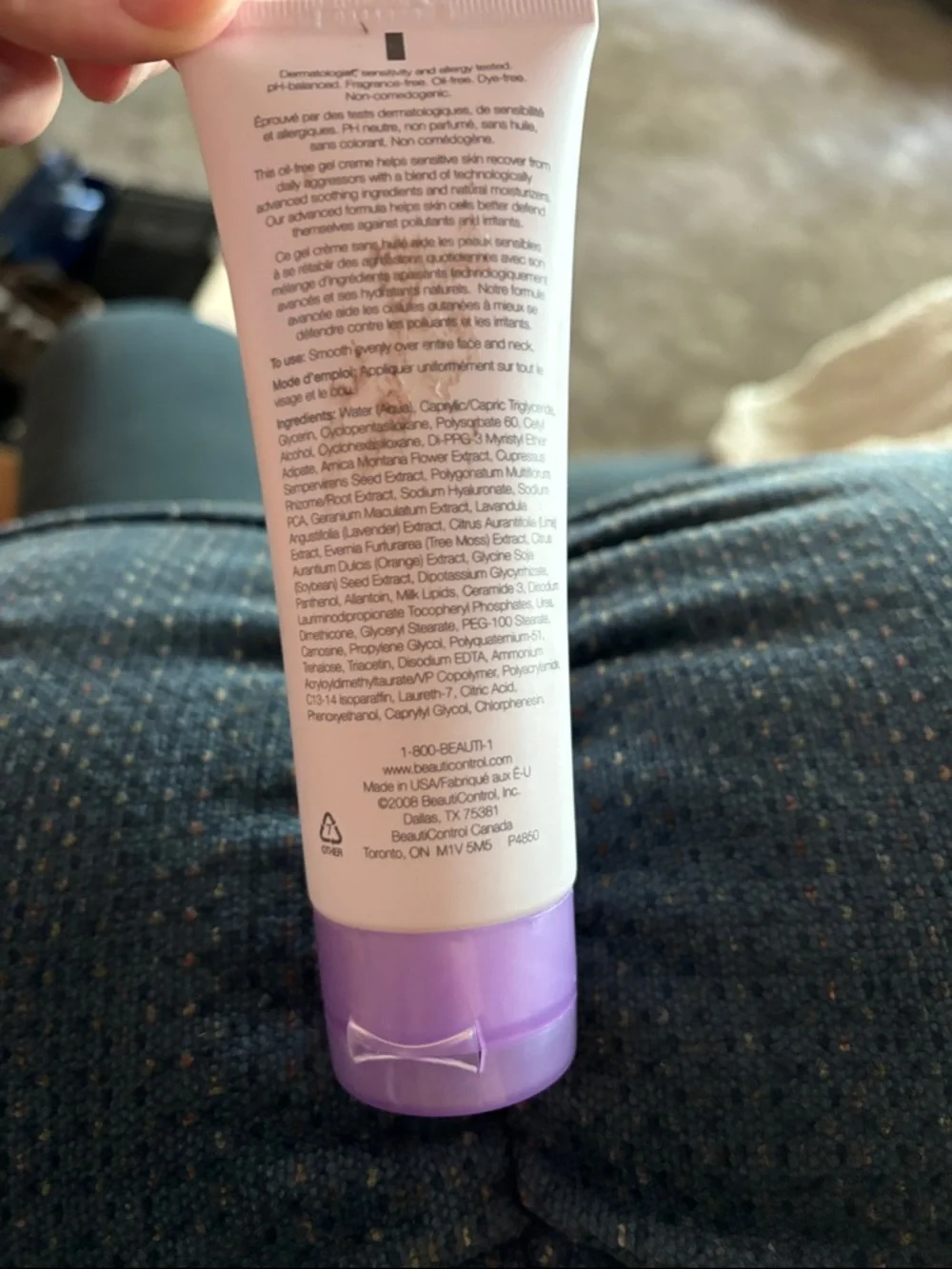 beauticontrol Skinlogics Sensitive Hydra-Calm Moisturizer — NWOT